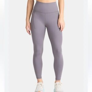 Avia Gray High-Waisted Leggings size small